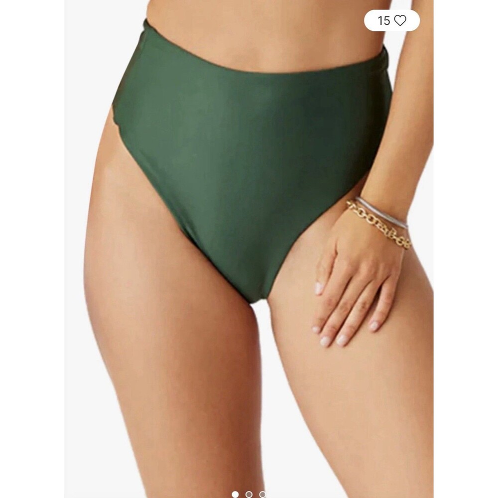 Carve Designs Women's Lani High Waisted Compression Bikini Bottom L